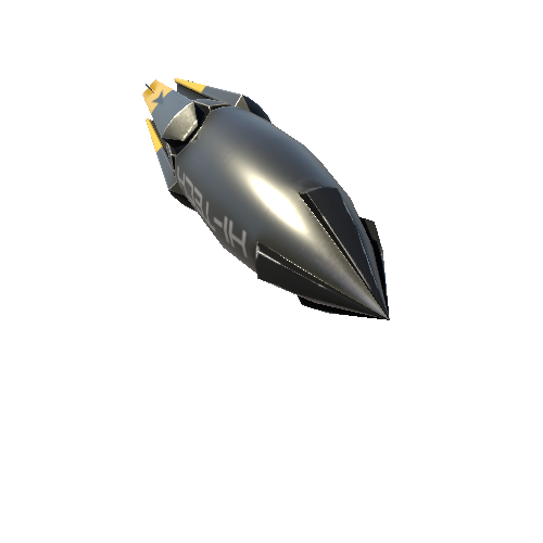 Sci-fi NPC 2 Rocket Luncher Missle A + Animations